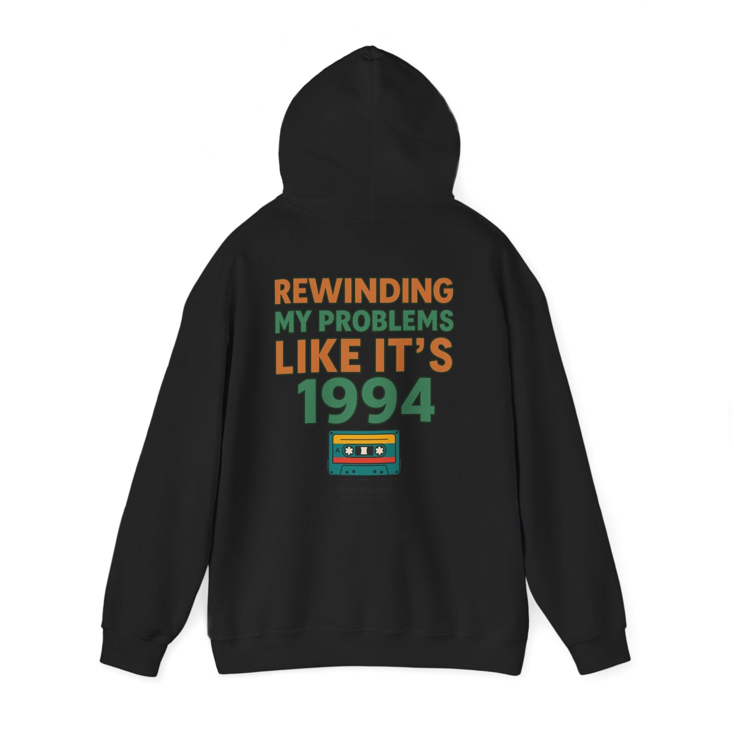 Retro Mixtape Mood Hoodie – 90s Throwback Vibes for Real Ones