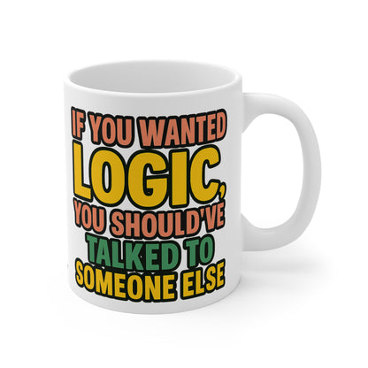 Lyrics Over Logic Mug – For the Emotionally Overstimulated & Musically Enlightened