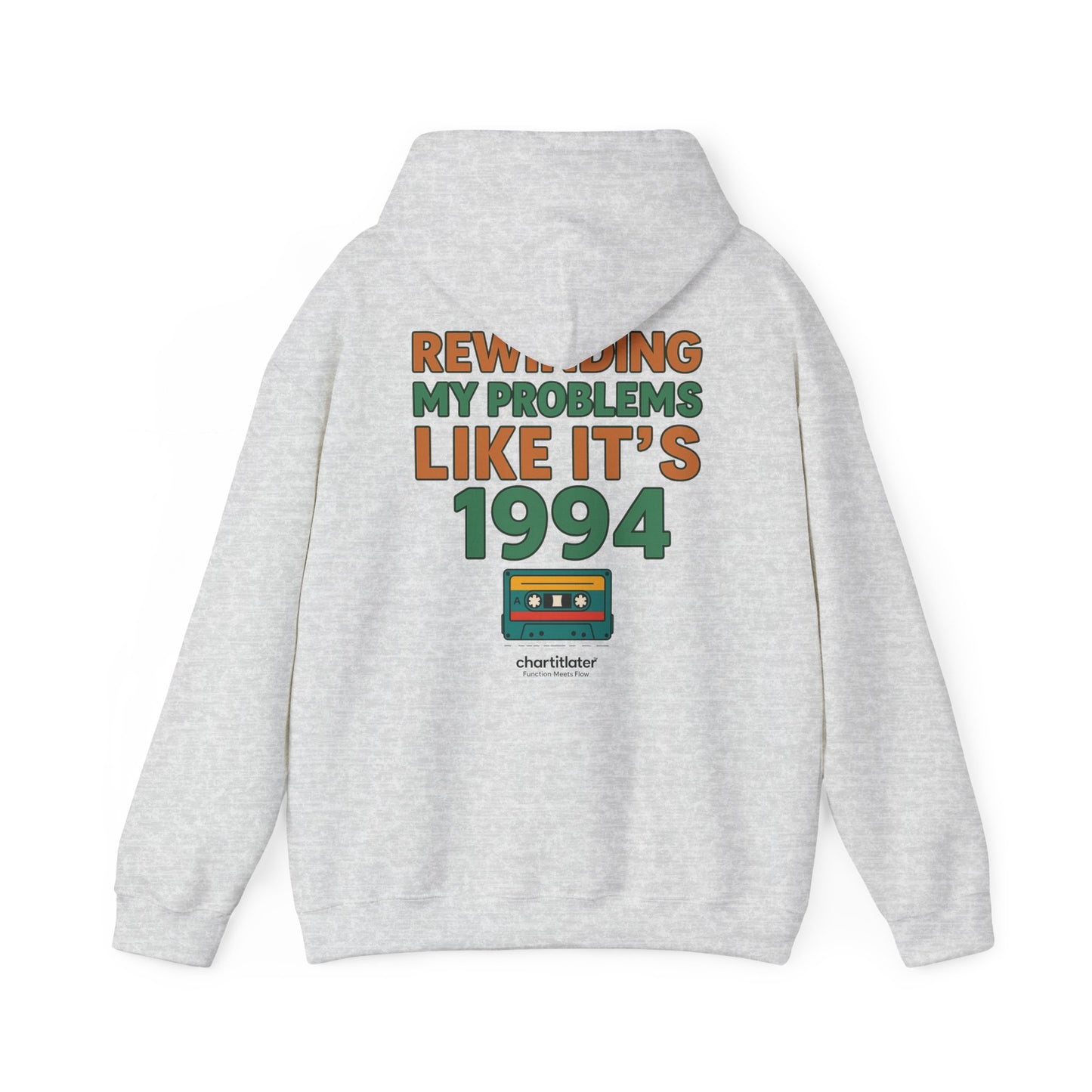 Retro Mixtape Mood Hoodie – 90s Throwback Vibes for Real Ones