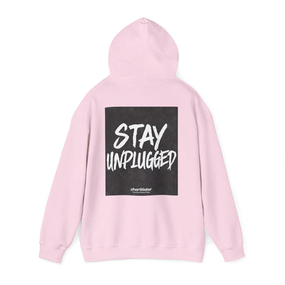 STAY UNPLUGGED Hoodie – For the Overstimulated, Under-socialized, & Proud