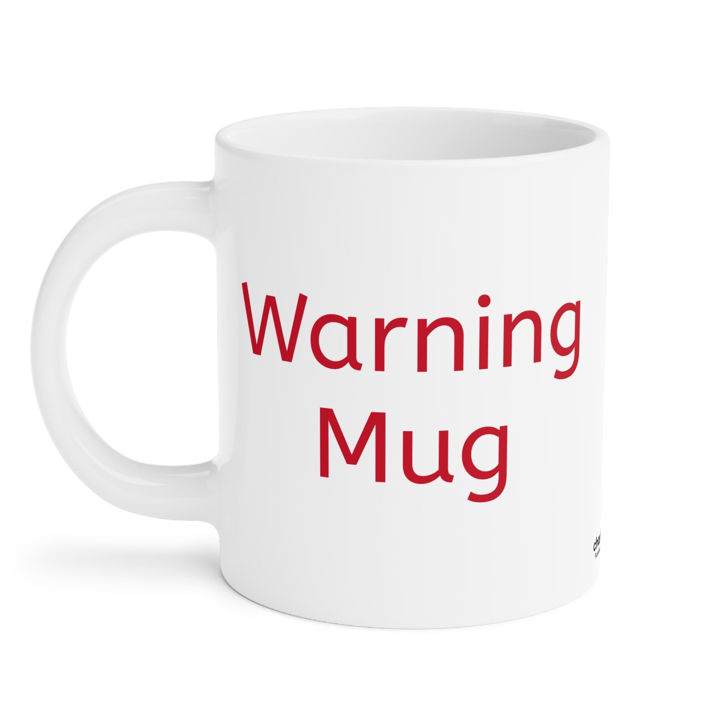 Caffeinated Warning Ceramic Mug – “Don’t Piss Me Off Before Coffee