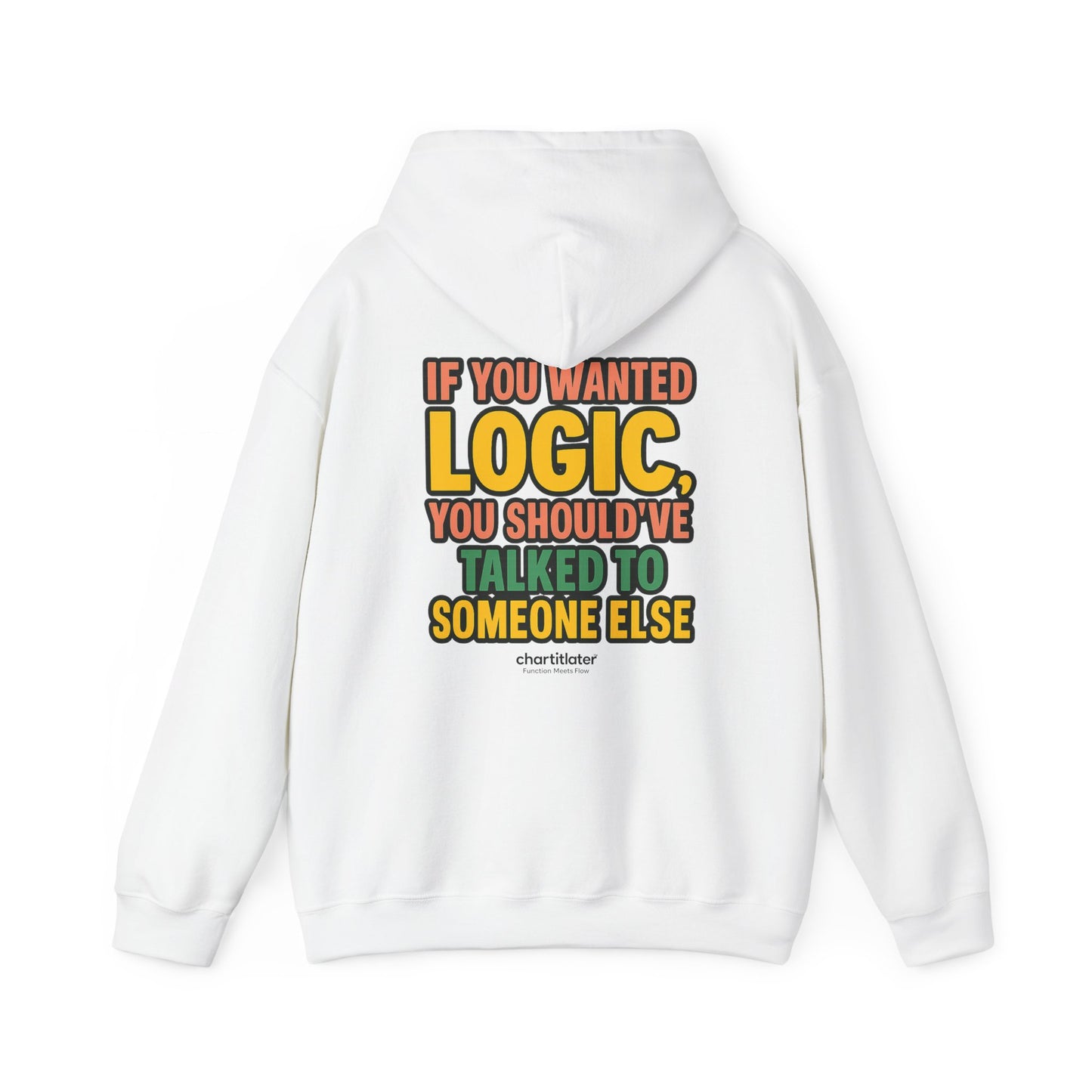 Lyrics Over Logic Hoodie – When Vibes > Common Sense