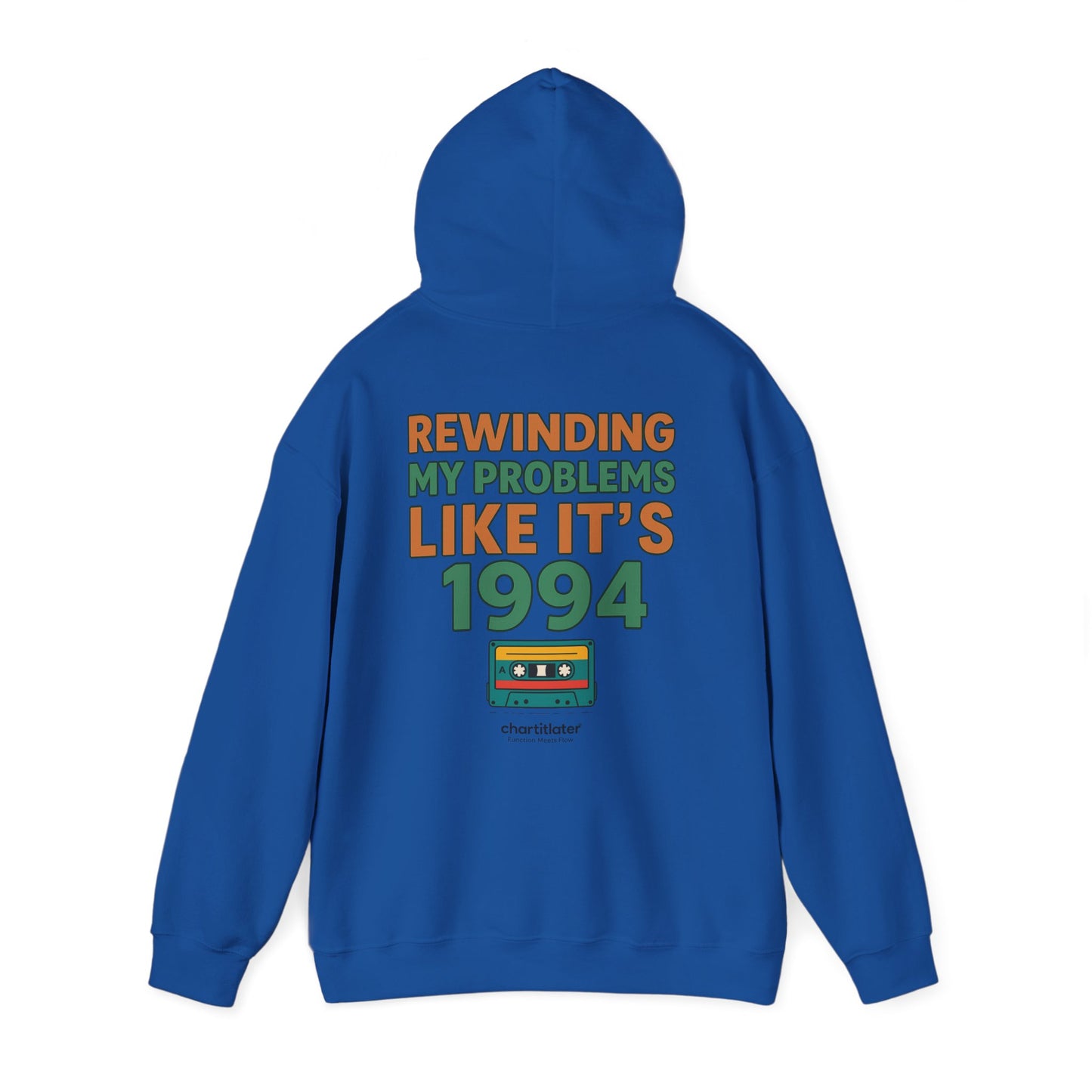 Retro Mixtape Mood Hoodie – 90s Throwback Vibes for Real Ones
