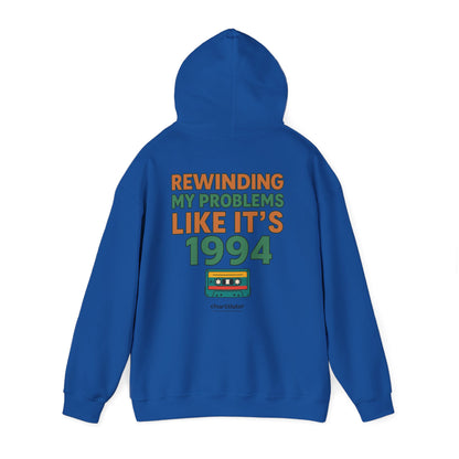 Retro Mixtape Mood Hoodie – 90s Throwback Vibes for Real Ones