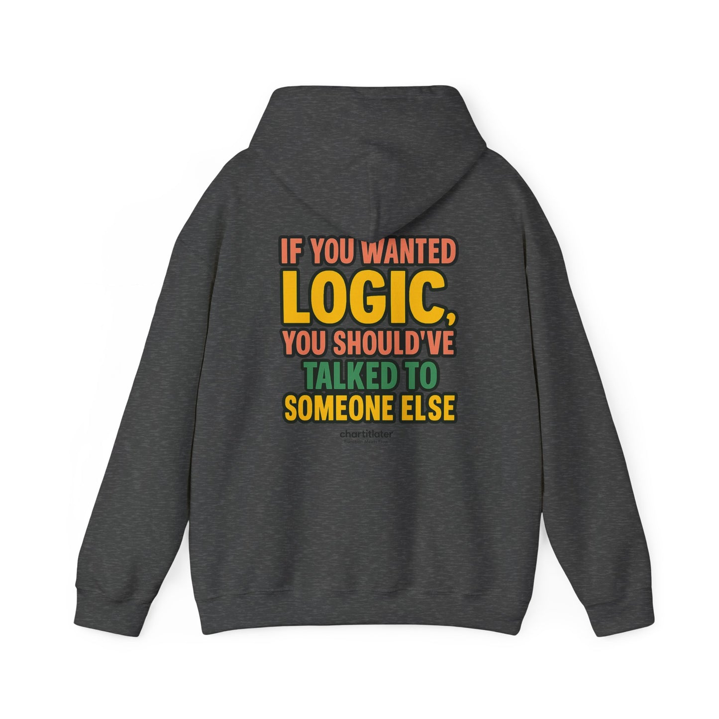 Lyrics Over Logic Hoodie – When Vibes > Common Sense