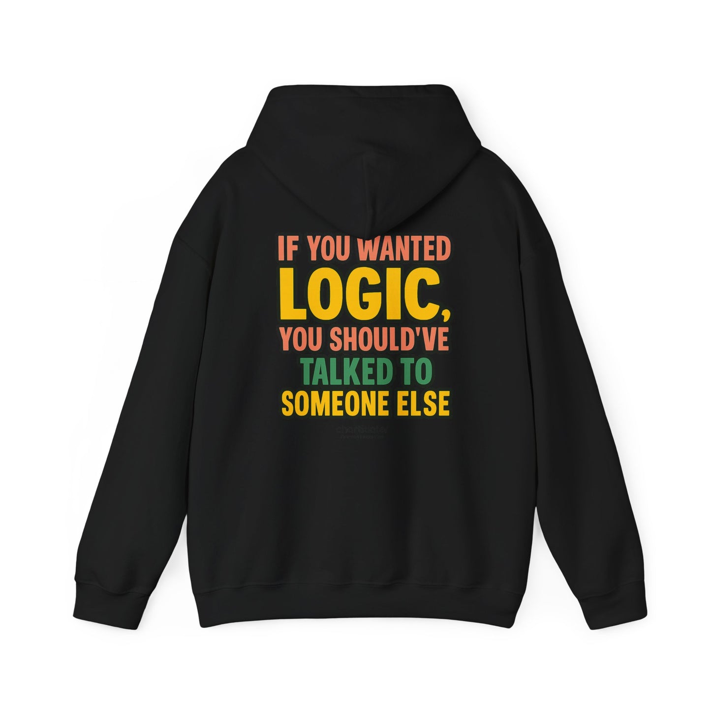 Lyrics Over Logic Hoodie – When Vibes > Common Sense