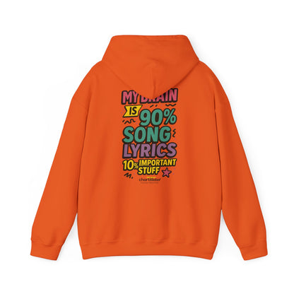 Mixtape Mood Hoodie – Retro Lyrics Edition (Chart It Like It’s 1994)