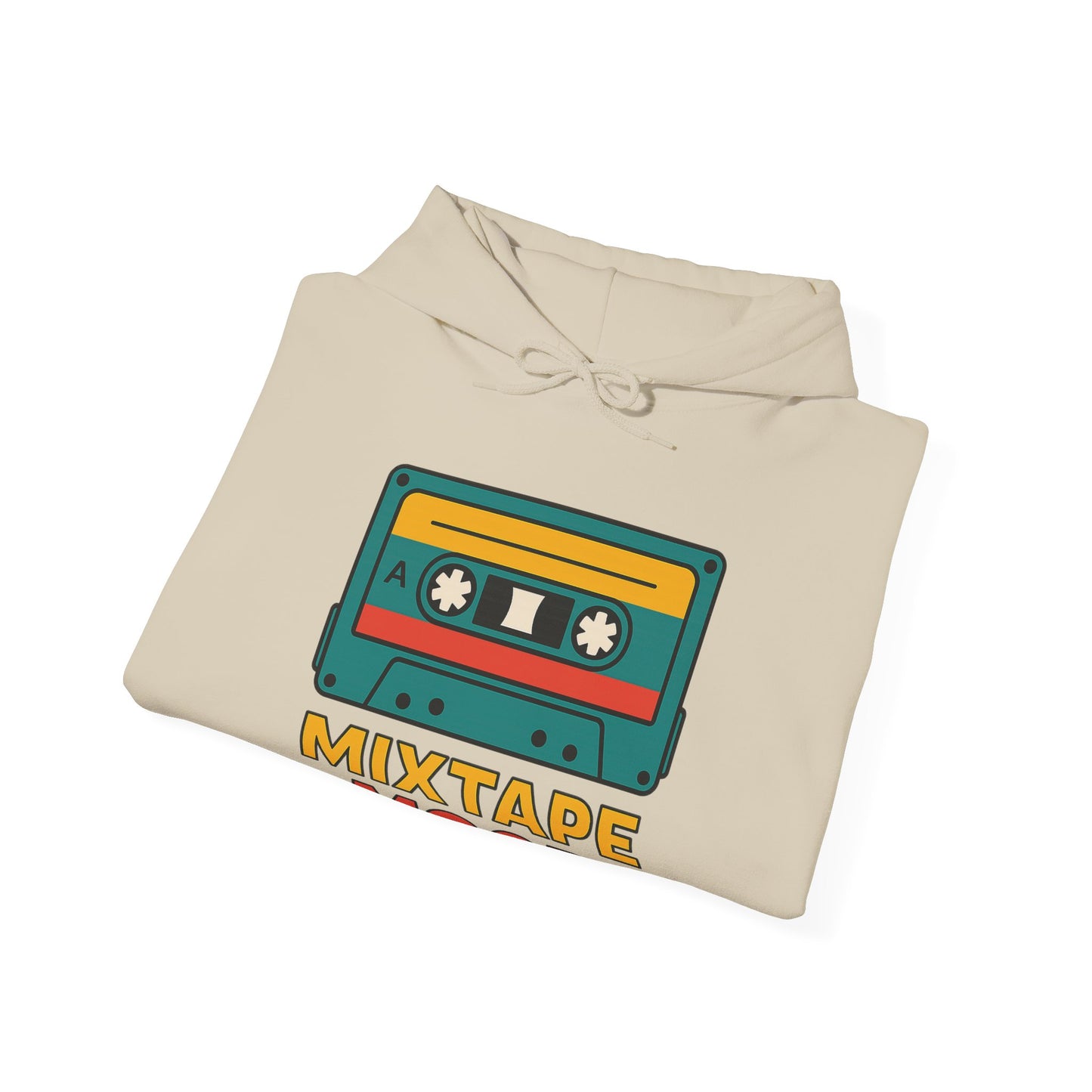 Retro Mixtape Mood Hoodie – 90s Throwback Vibes for Real Ones