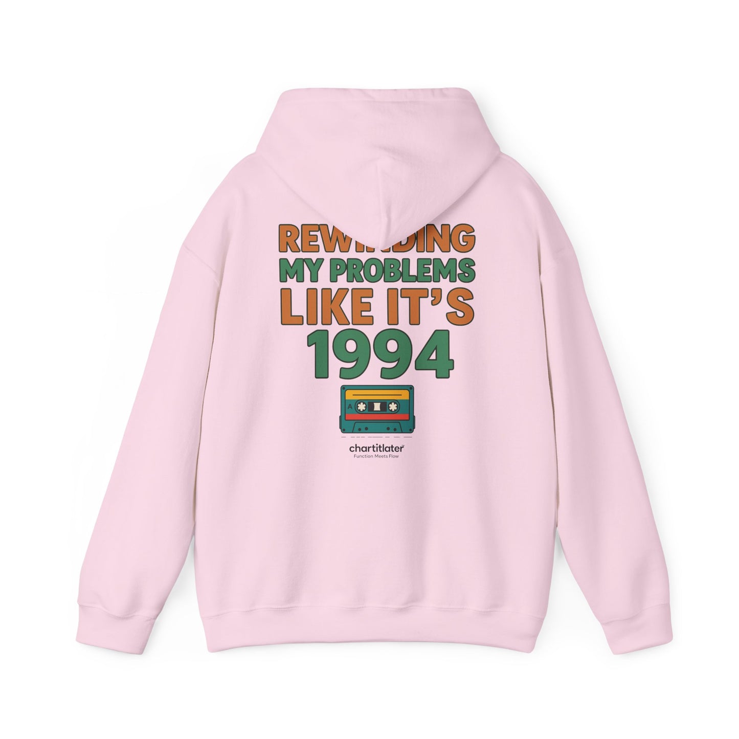 Retro Mixtape Mood Hoodie – 90s Throwback Vibes for Real Ones