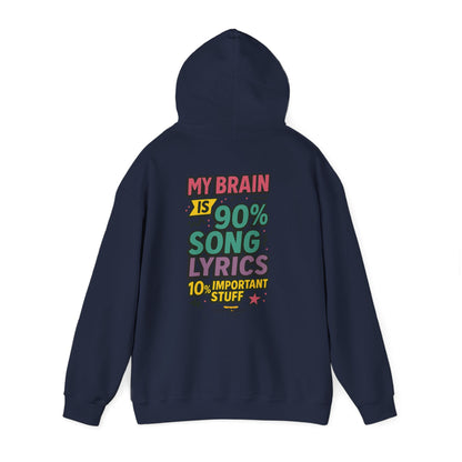 Mixtape Mood Hoodie – Retro Lyrics Edition (Chart It Like It’s 1994)