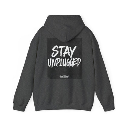 STAY UNPLUGGED Hoodie – For the Overstimulated, Under-socialized, & Proud