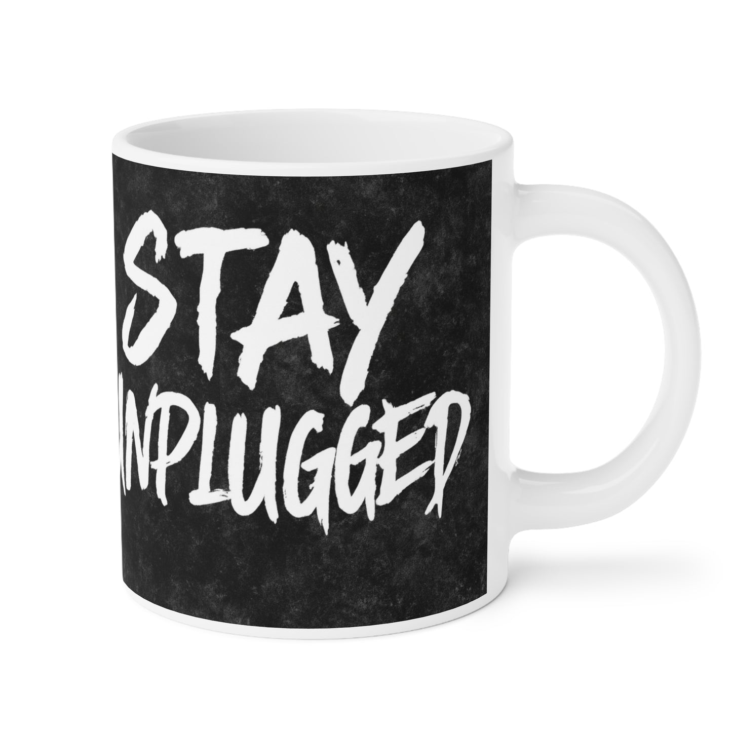 Stay Unplugged Mug – For the Overstimulated & Undersocialized