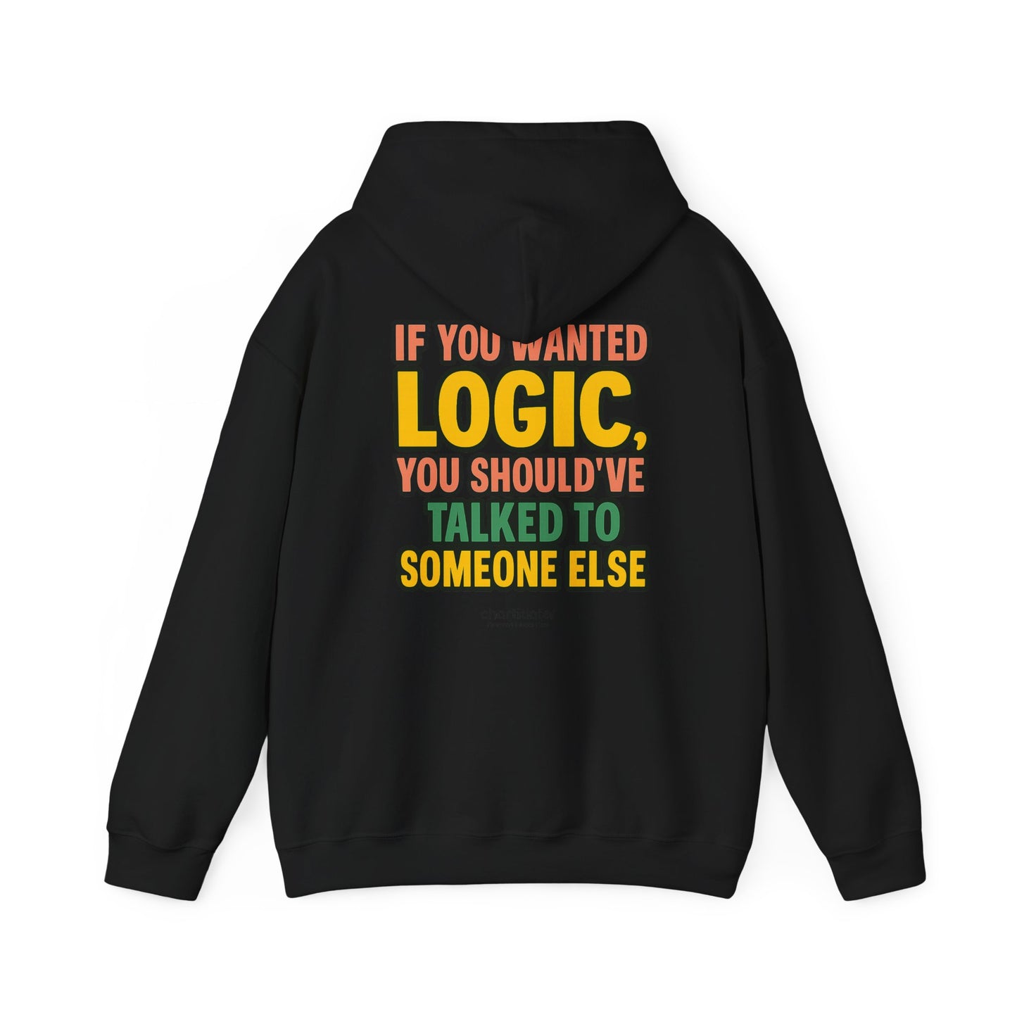 Lyrics Over Logic Hoodie – 90s Sass for the Emotionally Overstimulated
