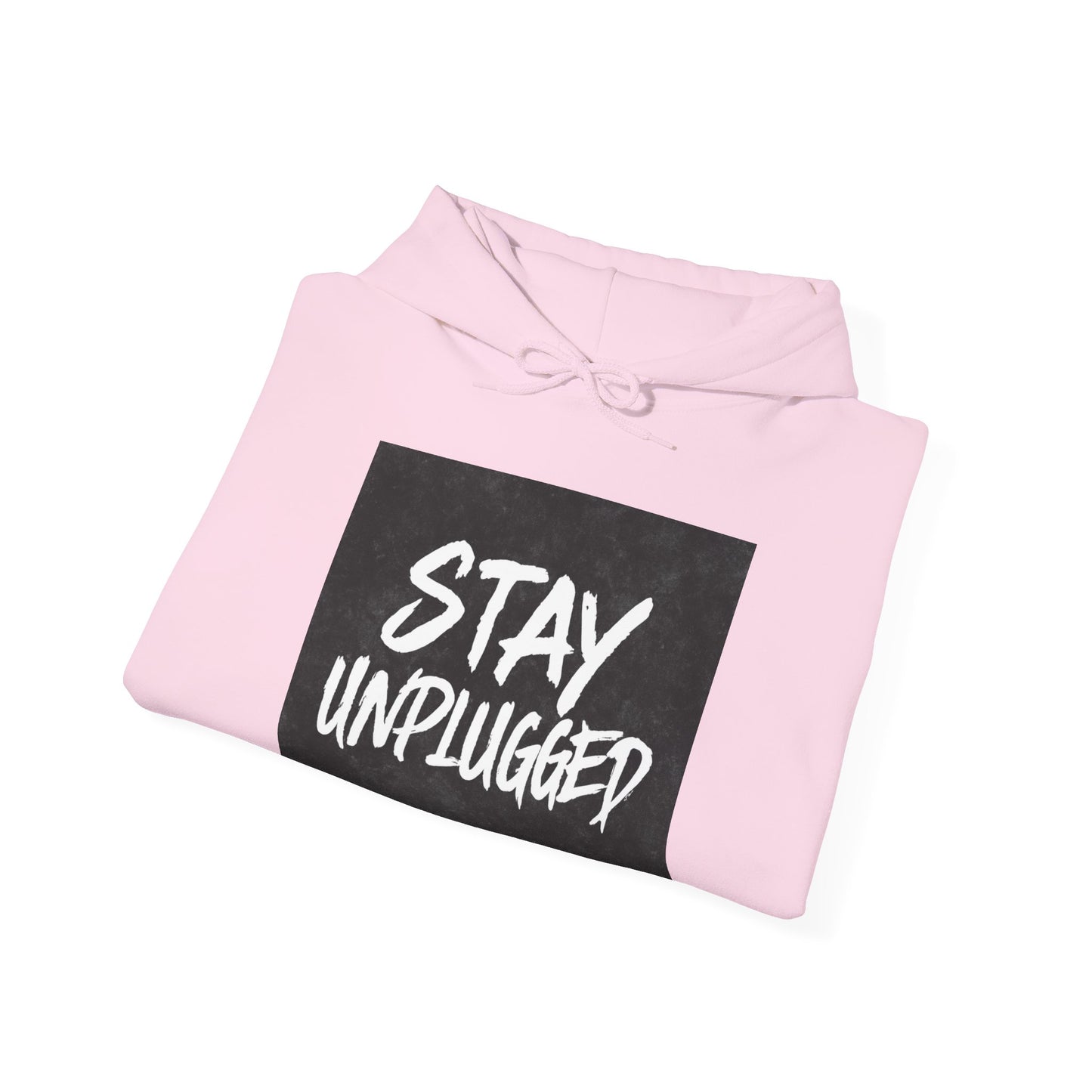 STAY UNPLUGGED Hoodie – For the Overstimulated, Under-socialized, & Proud