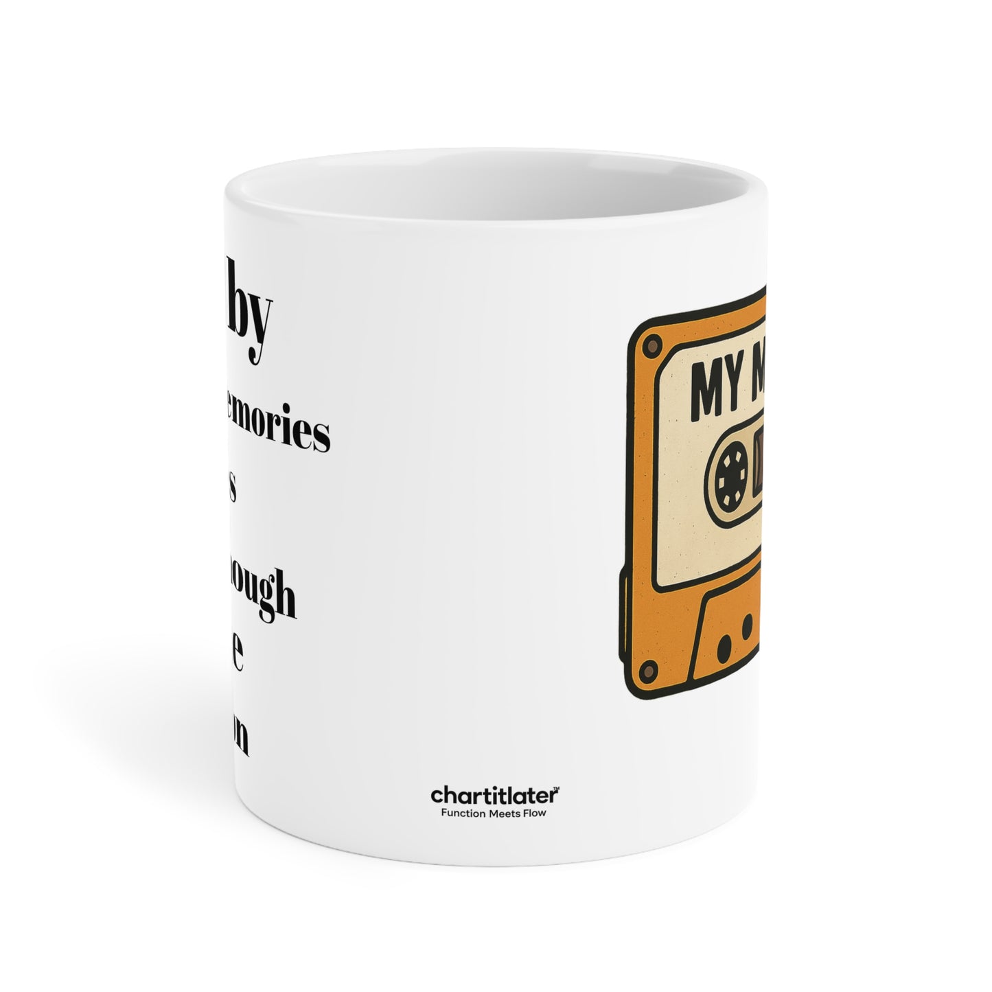 Mixtape Mood Mug – Fueled by Lyrics, Caffeine & a Little Delusion