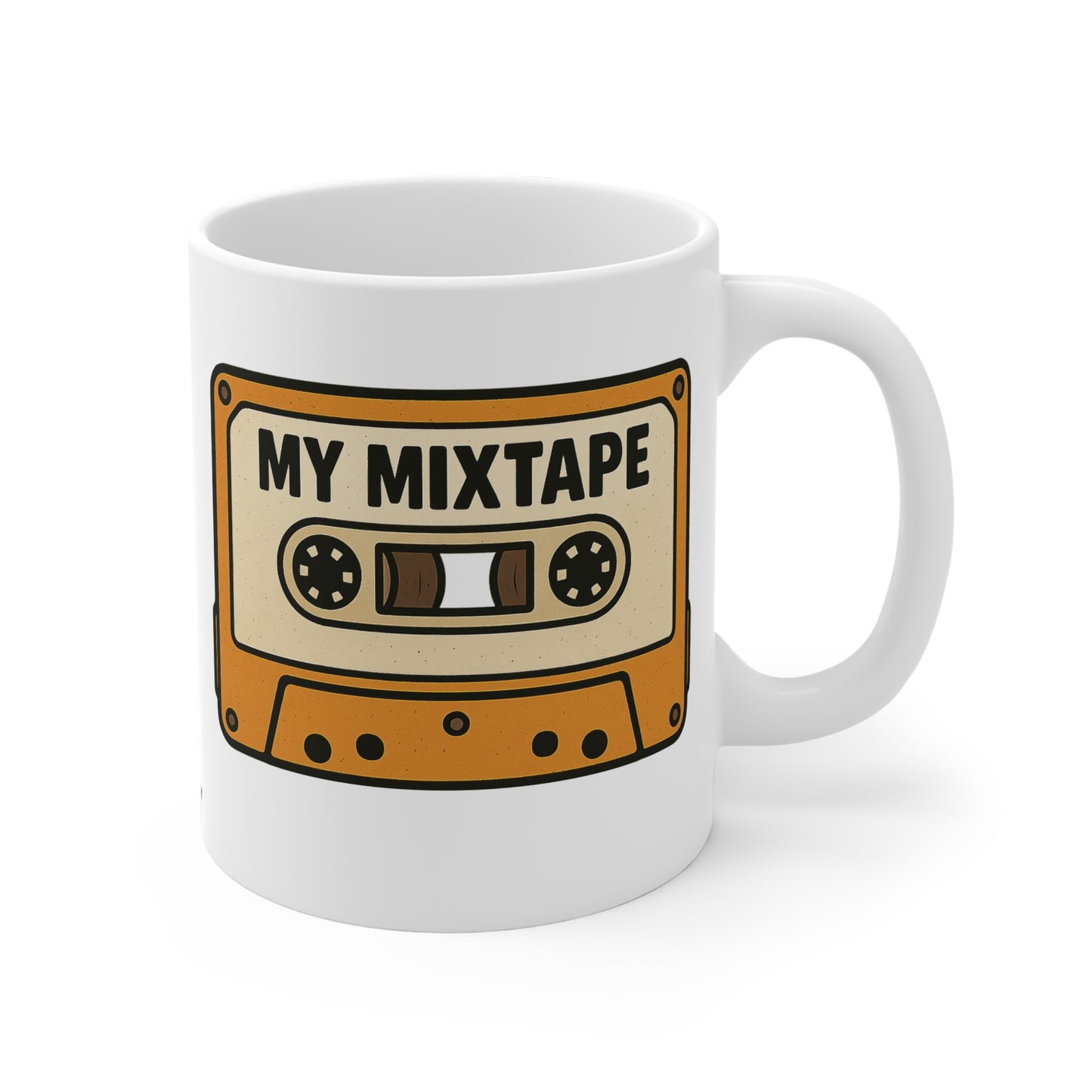 Mixtape Mood Mug – Fueled by Lyrics, Caffeine & a Little Delusion