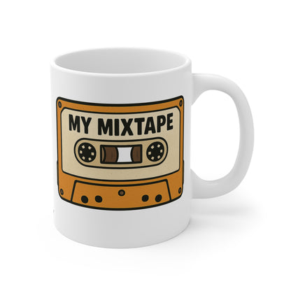 Mixtape Mood Mug – Fueled by Lyrics, Caffeine & a Little Delusion