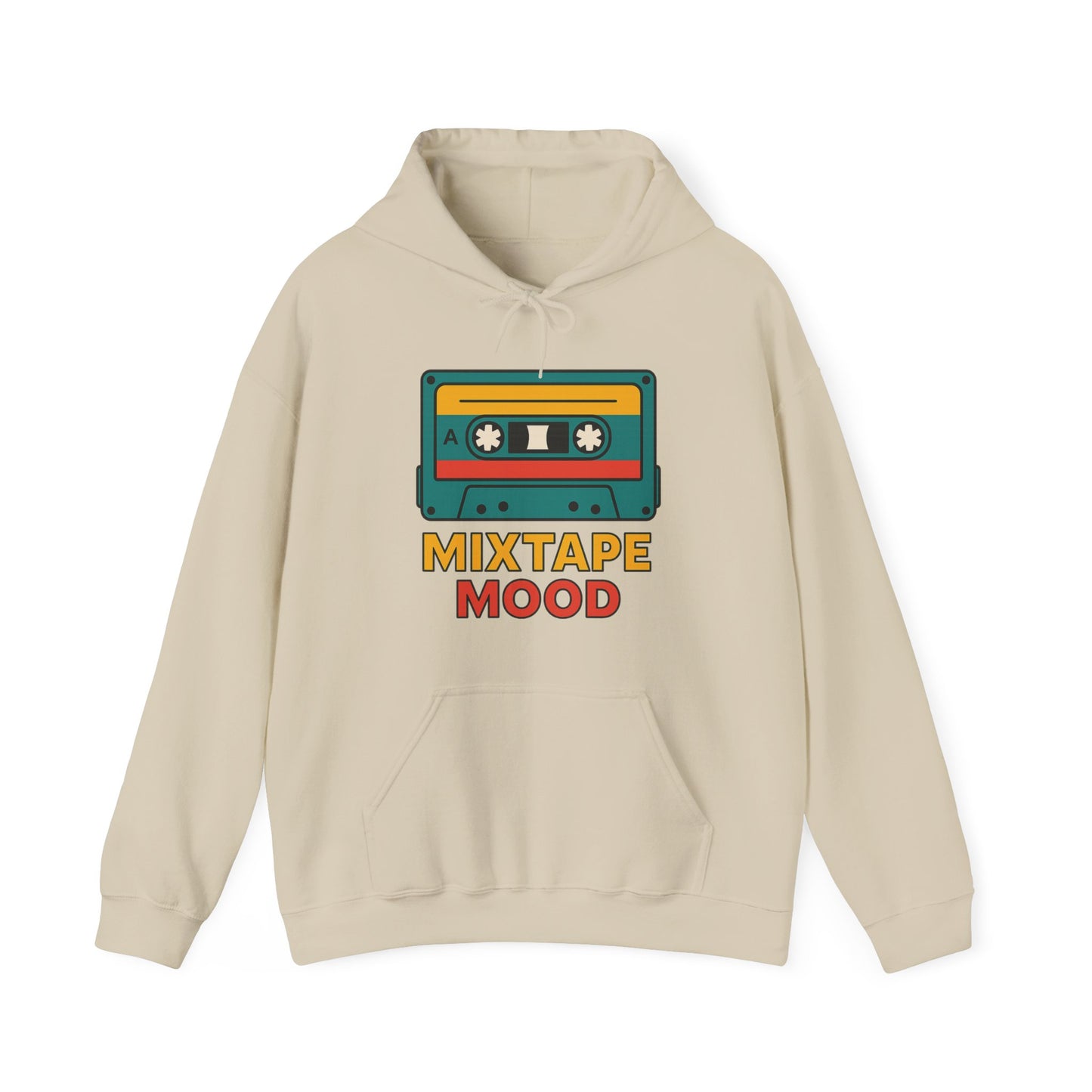 Retro Mixtape Mood Hoodie – 90s Throwback Vibes for Real Ones