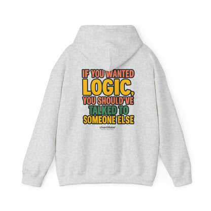 Lyrics Over Logic Hoodie – When Vibes > Common Sense