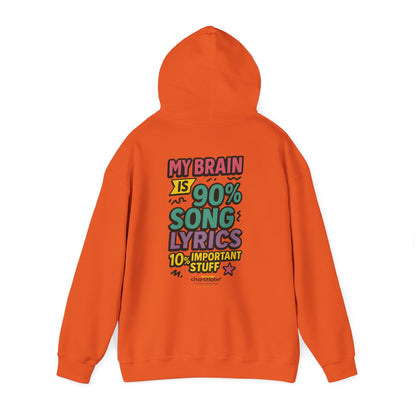 Mixtape Mood Hoodie – Retro Lyrics Edition (Chart It Like It’s 1994)