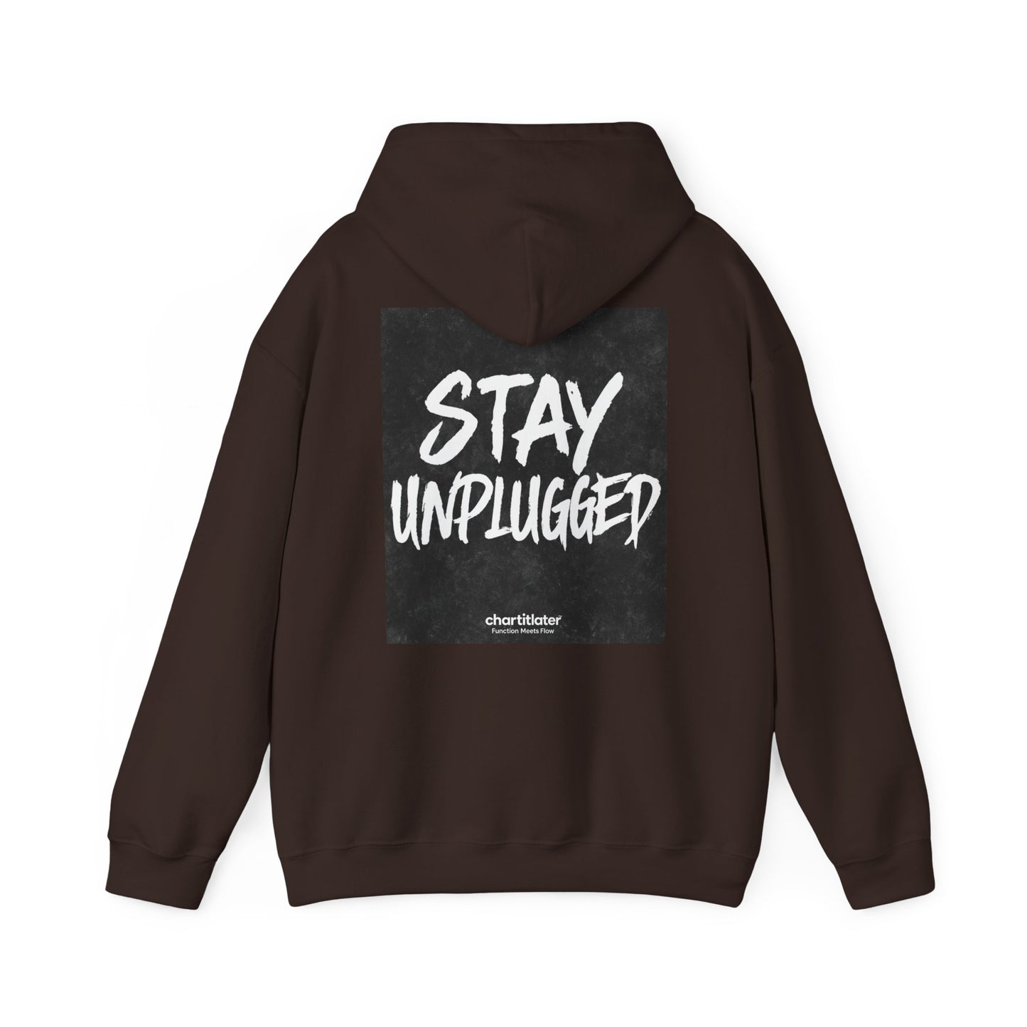 STAY UNPLUGGED Hoodie – For the Overstimulated, Under-socialized, & Proud