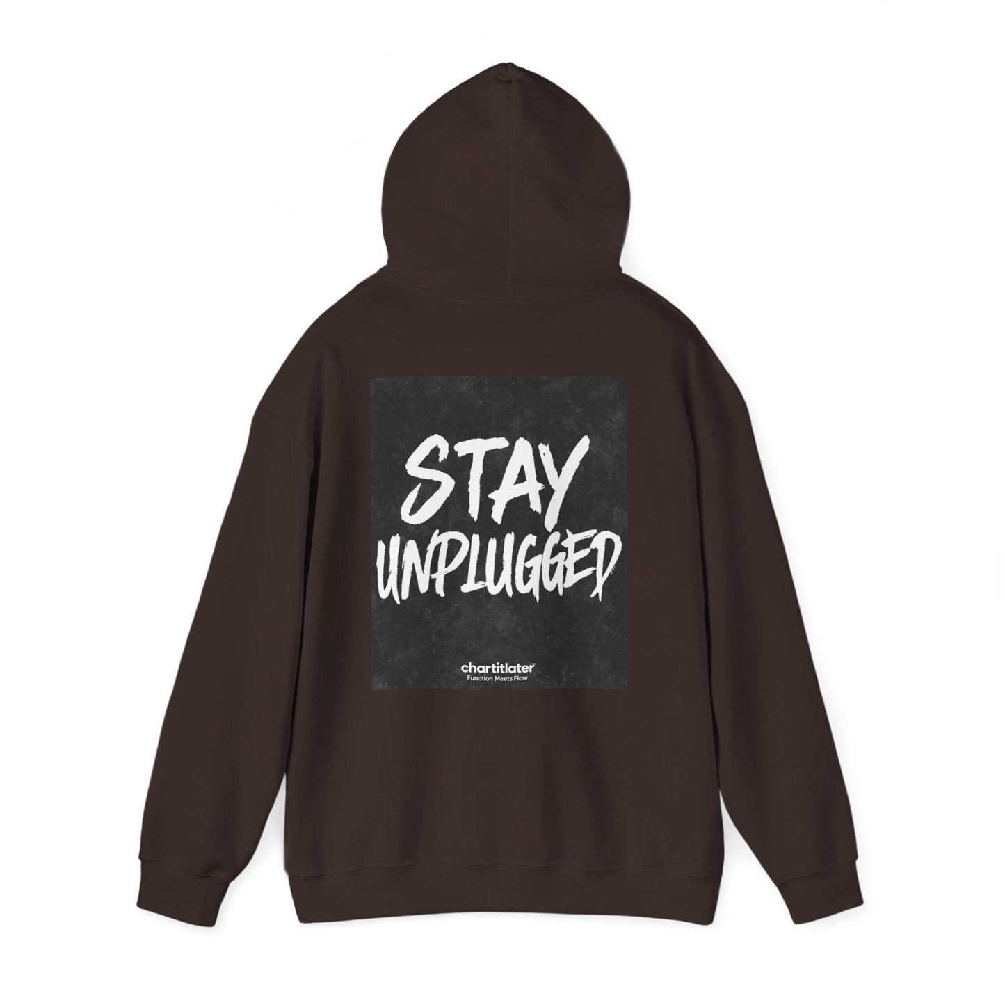 STAY UNPLUGGED Hoodie – For the Overstimulated, Under-socialized, & Proud
