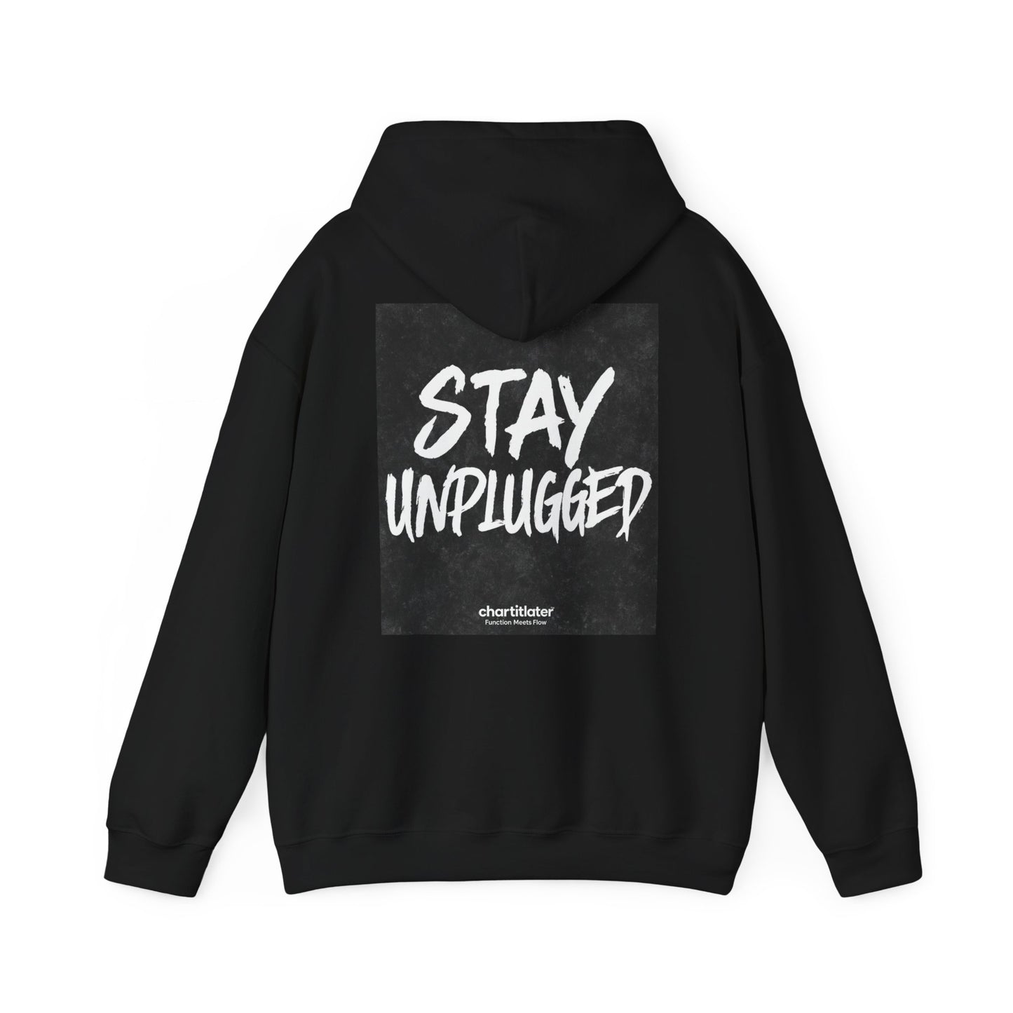 STAY UNPLUGGED Hoodie – For the Overstimulated, Under-socialized, & Proud