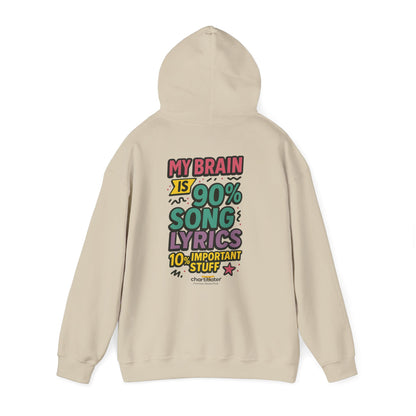 Mixtape Mood Hoodie – Retro Lyrics Edition (Chart It Like It’s 1994)