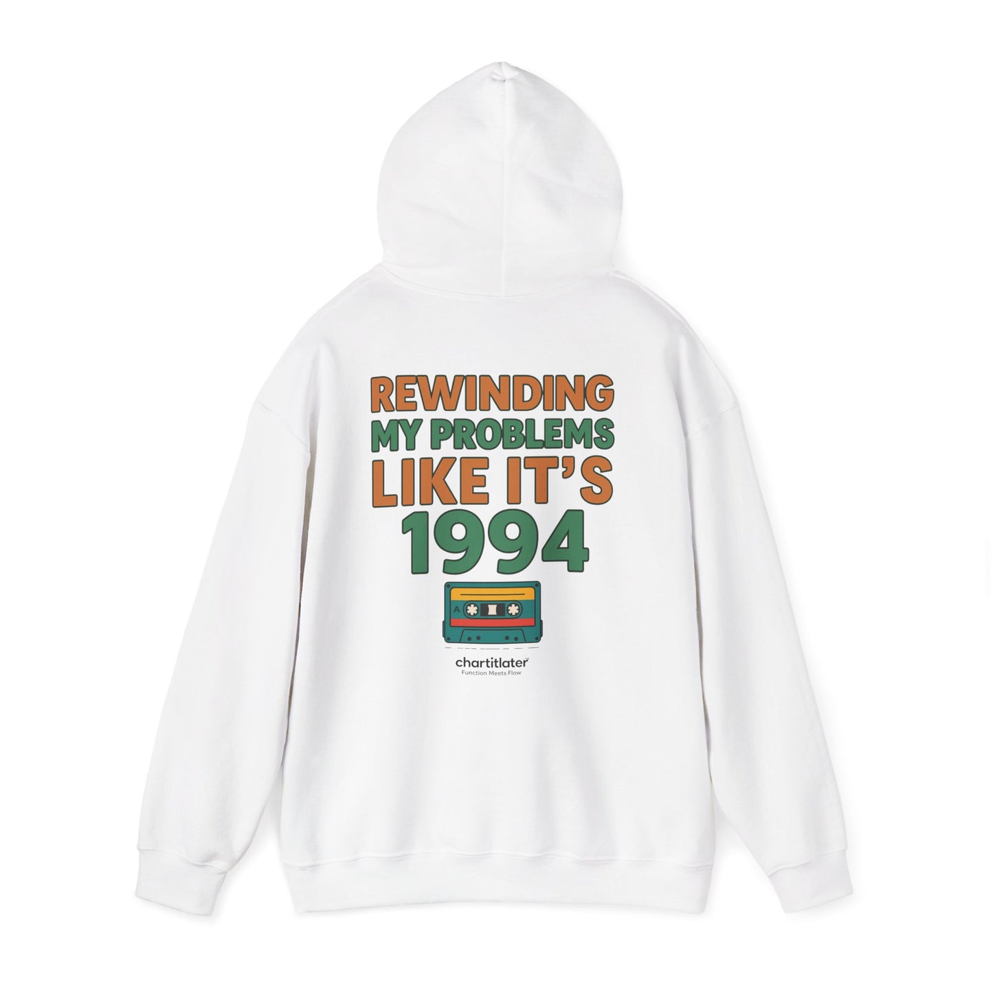 Retro Mixtape Mood Hoodie – 90s Throwback Vibes for Real Ones