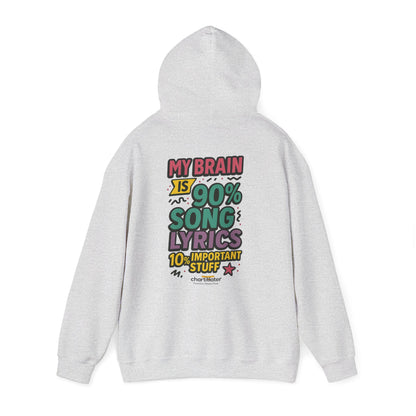 Mixtape Mood Hoodie – Retro Lyrics Edition (Chart It Like It’s 1994)