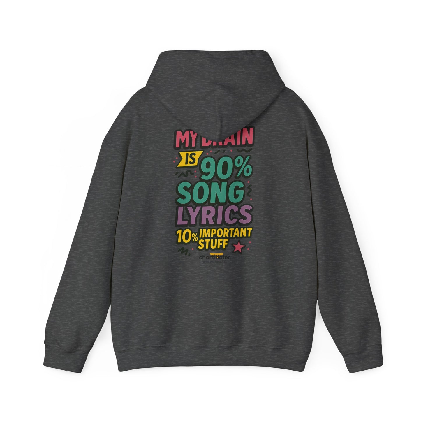 Mixtape Mood Hoodie – Retro Lyrics Edition (Chart It Like It’s 1994)