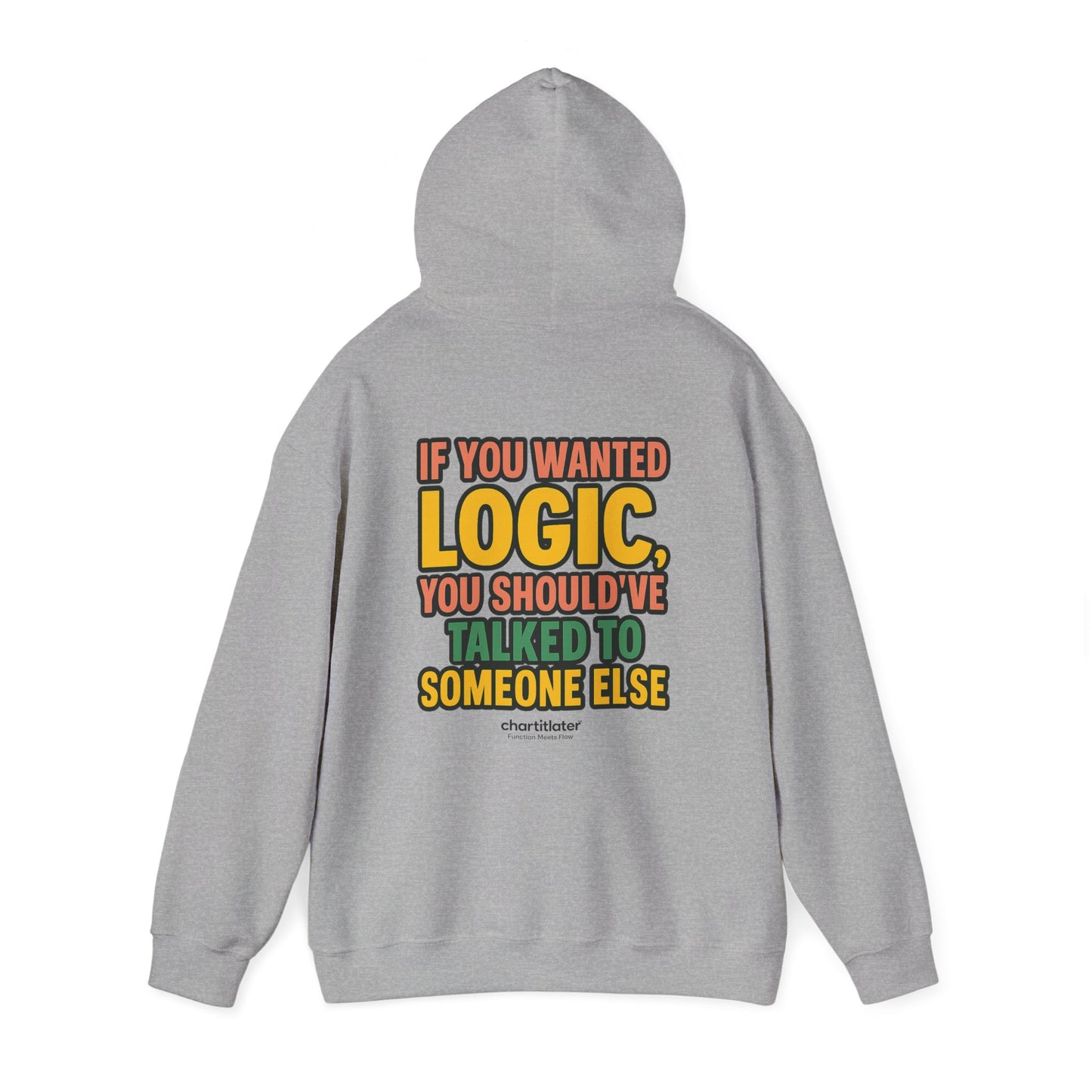 Lyrics Over Logic Hoodie – When Vibes > Common Sense