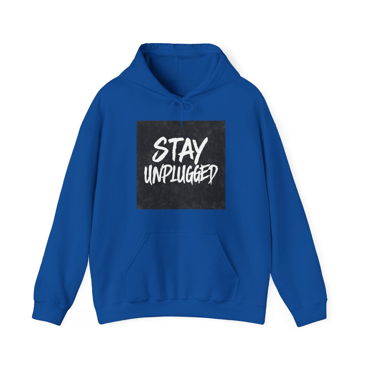 STAY UNPLUGGED Hoodie – For the Overstimulated, Under-socialized, & Proud
