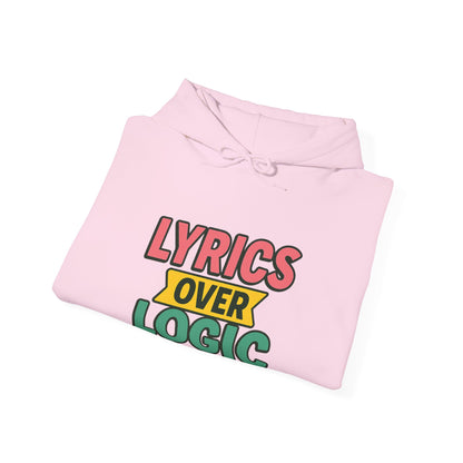 Lyrics Over Logic Hoodie – 90s Sass for the Emotionally Overstimulated
