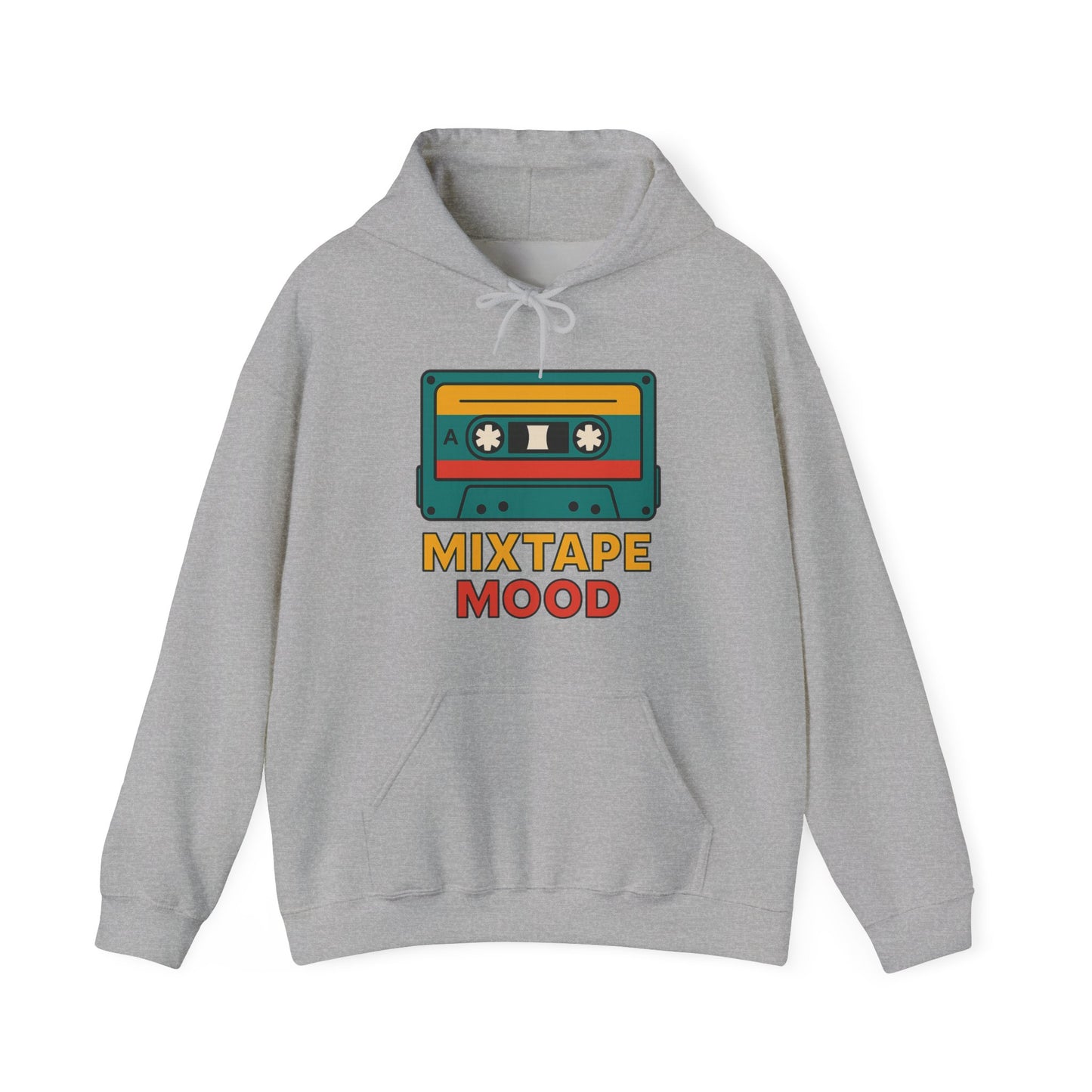 Retro Mixtape Mood Hoodie – 90s Throwback Vibes for Real Ones