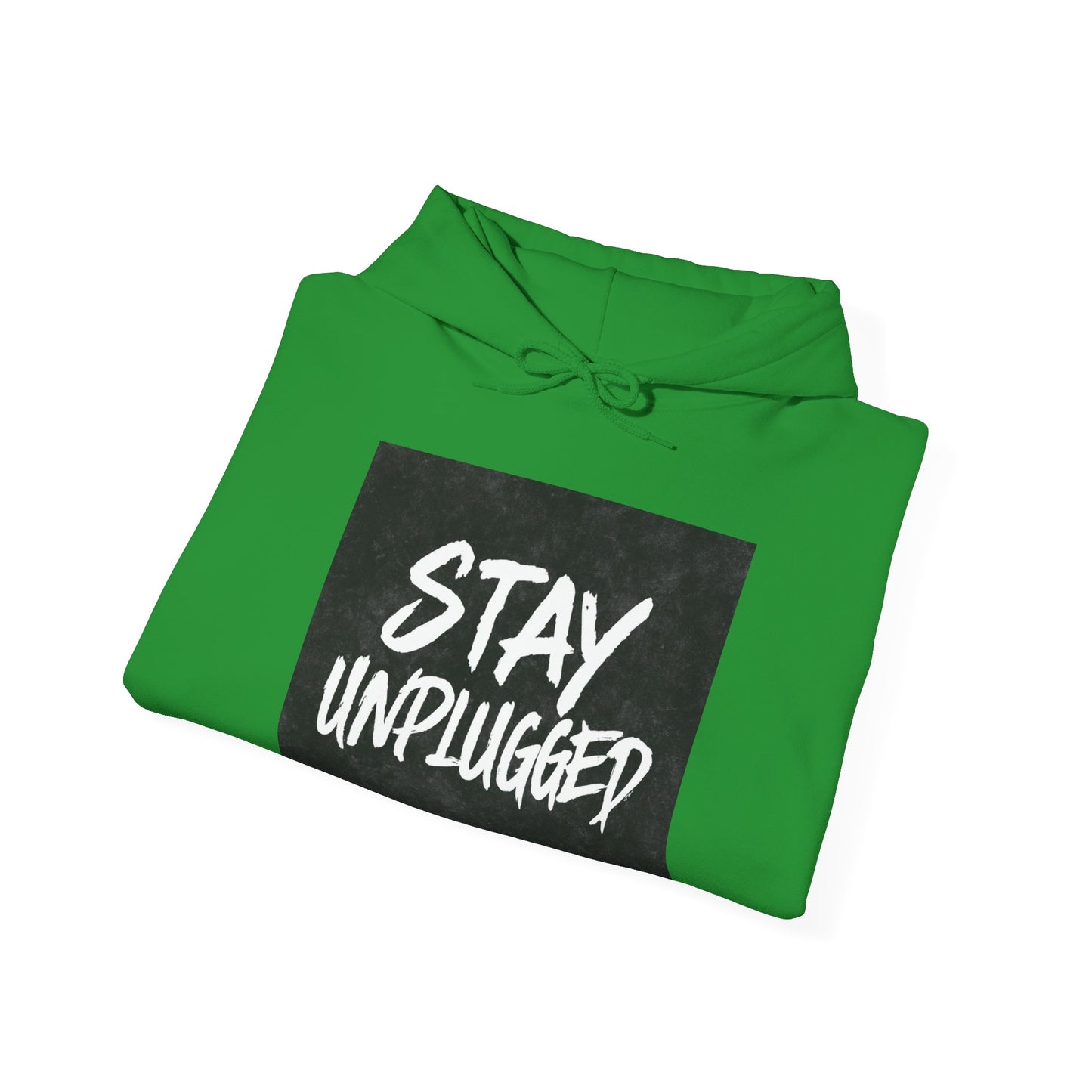 STAY UNPLUGGED Hoodie – For the Overstimulated, Under-socialized, & Proud