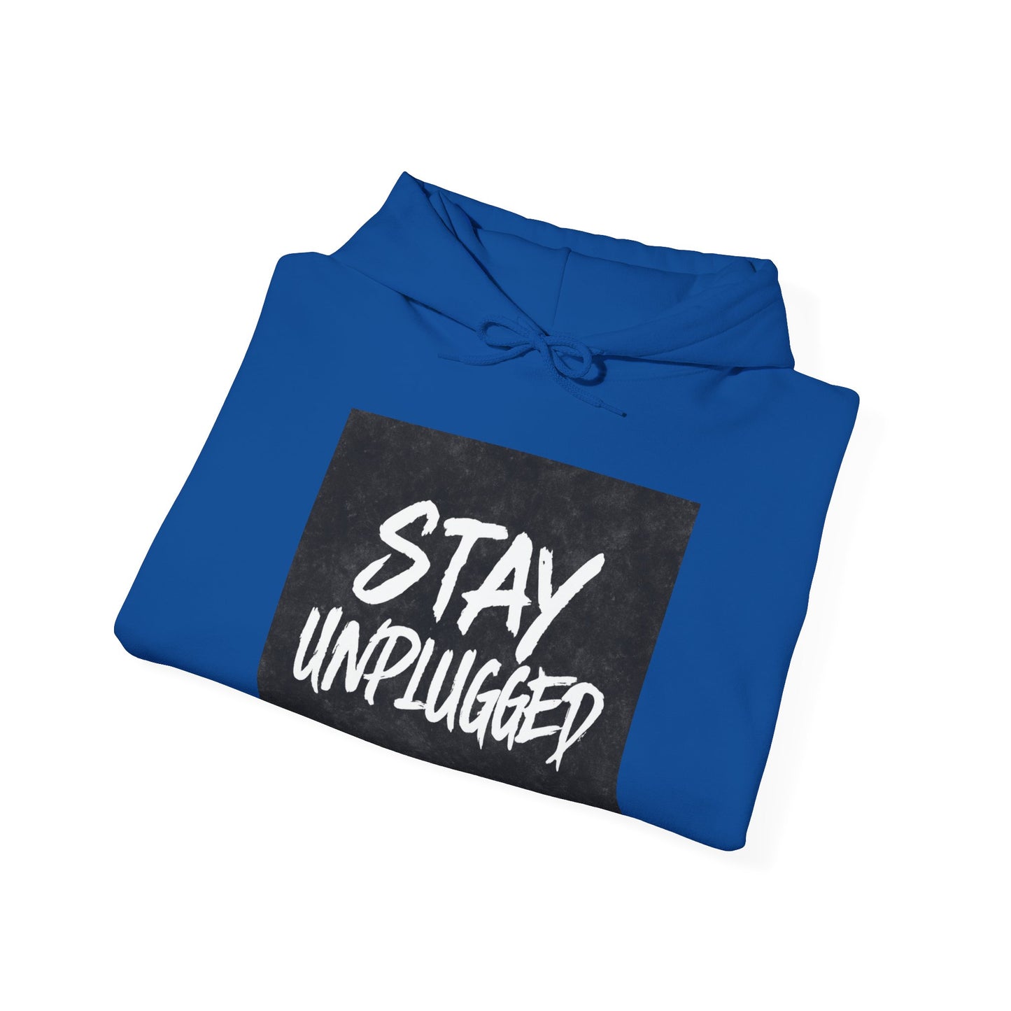 STAY UNPLUGGED Hoodie – For the Overstimulated, Under-socialized, & Proud
