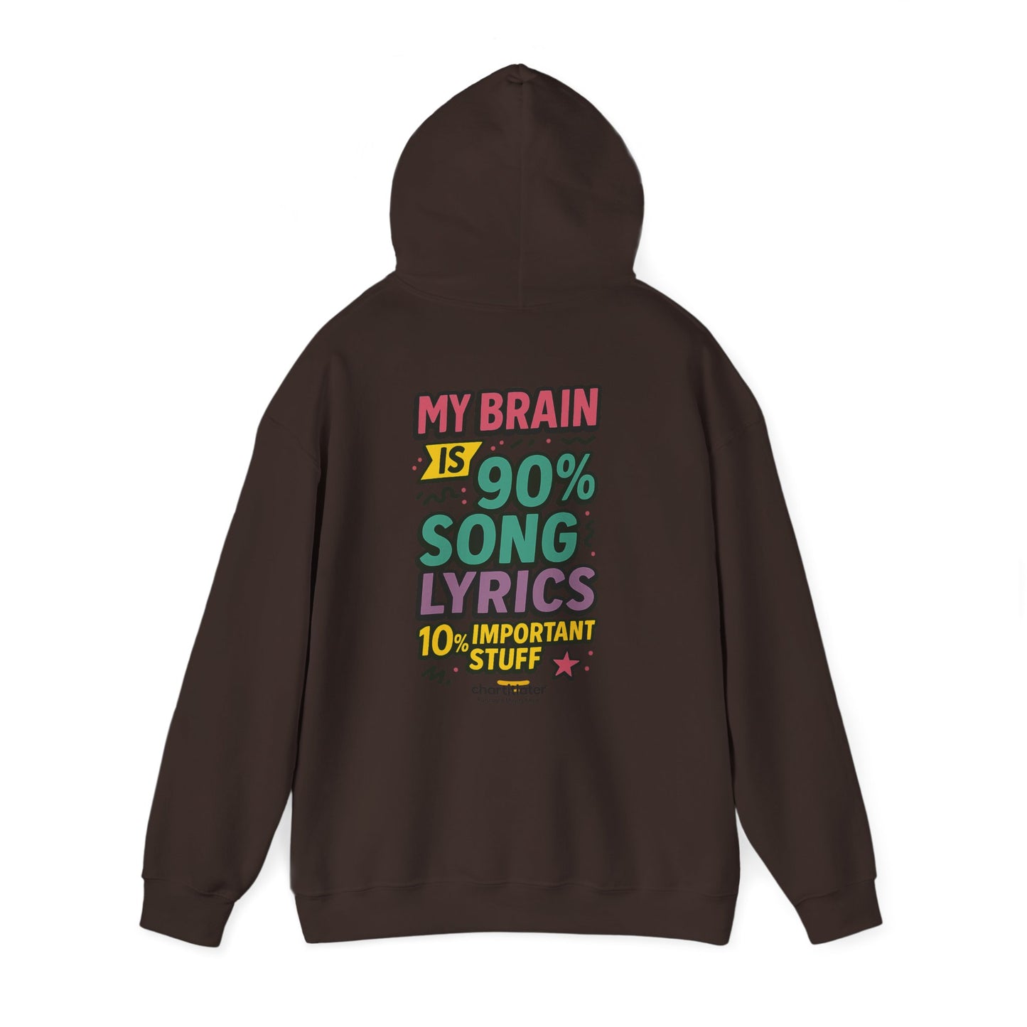 Mixtape Mood Hoodie – Retro Lyrics Edition (Chart It Like It’s 1994)