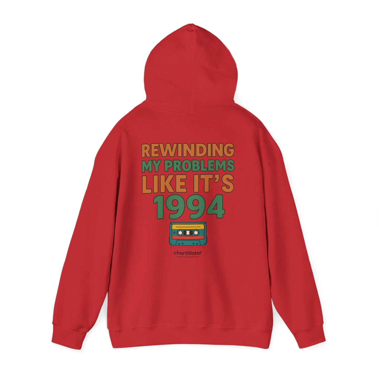 Retro Mixtape Mood Hoodie – 90s Throwback Vibes for Real Ones