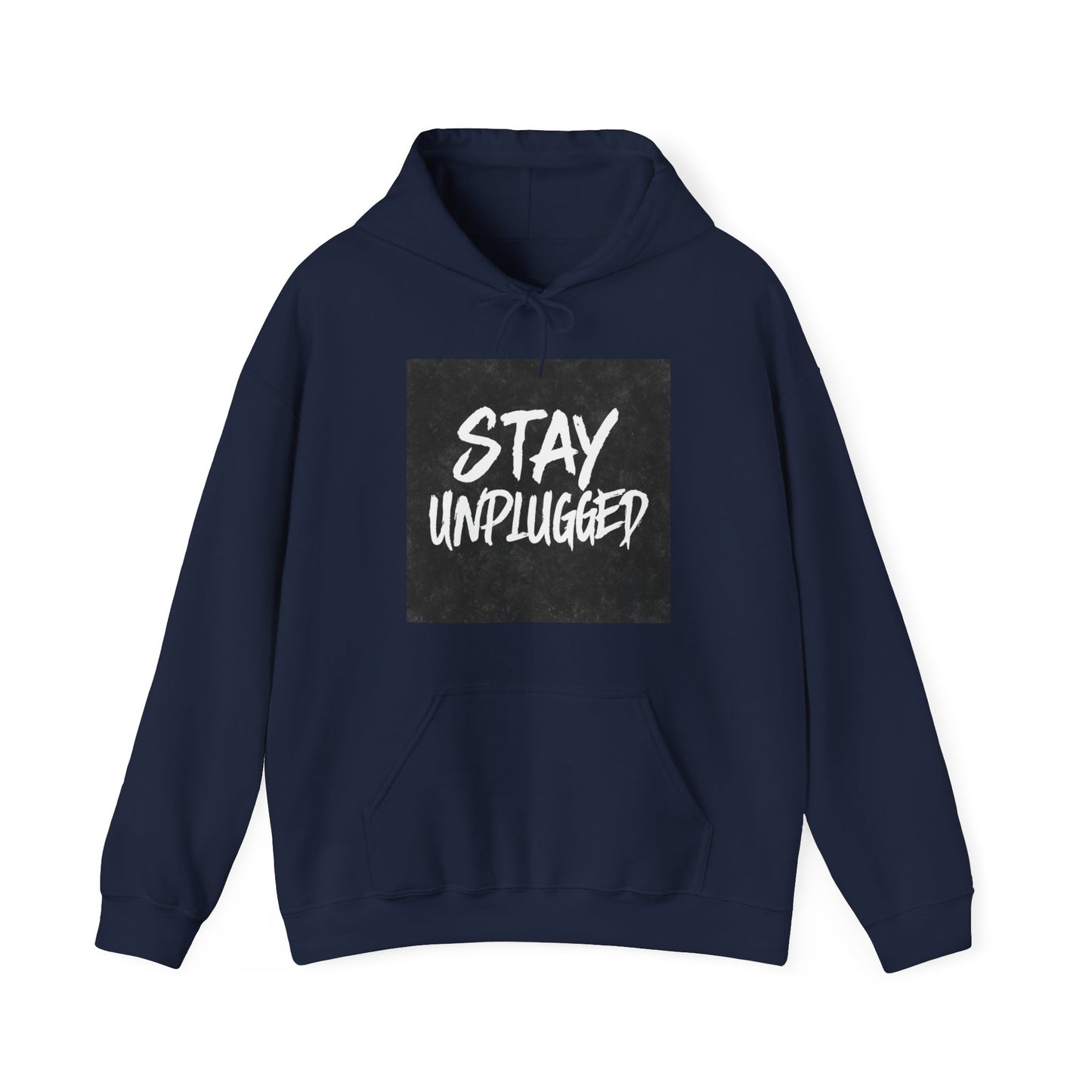 STAY UNPLUGGED Hoodie – For the Overstimulated, Under-socialized, & Proud