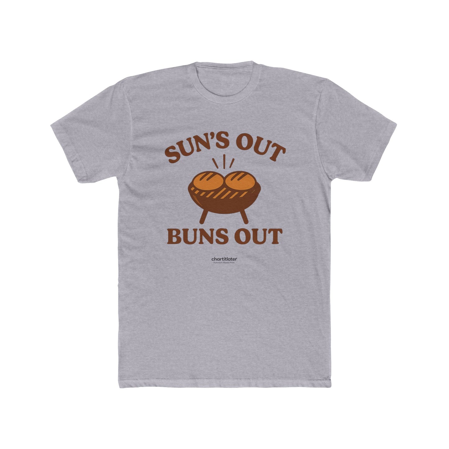 Sun’s Out Buns Out Tee – Funny Summer T-Shirt for BBQ Kings & Sunshine Seekers
