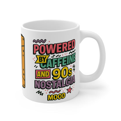 90s Nostalgia Mug – Caffeinated Vibes & Rewind Energy
