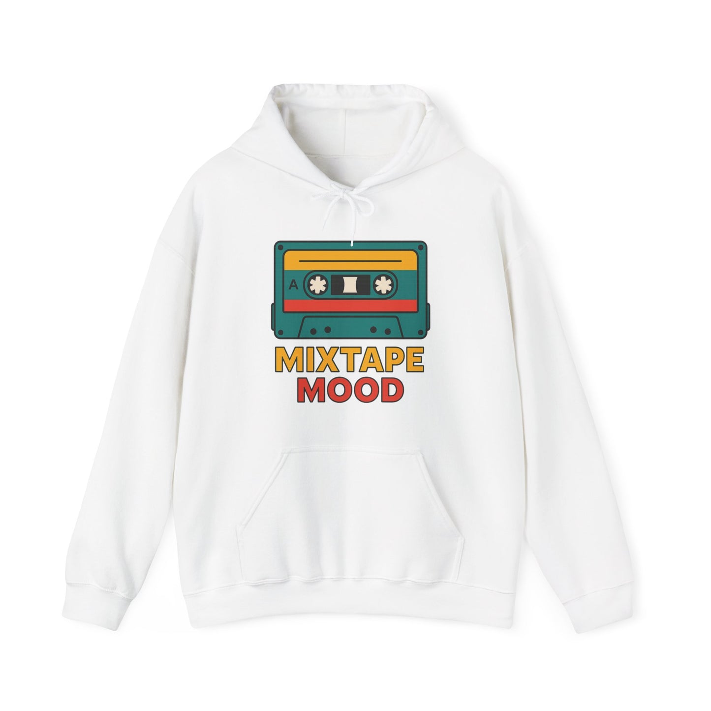 Retro Mixtape Mood Hoodie – 90s Throwback Vibes for Real Ones