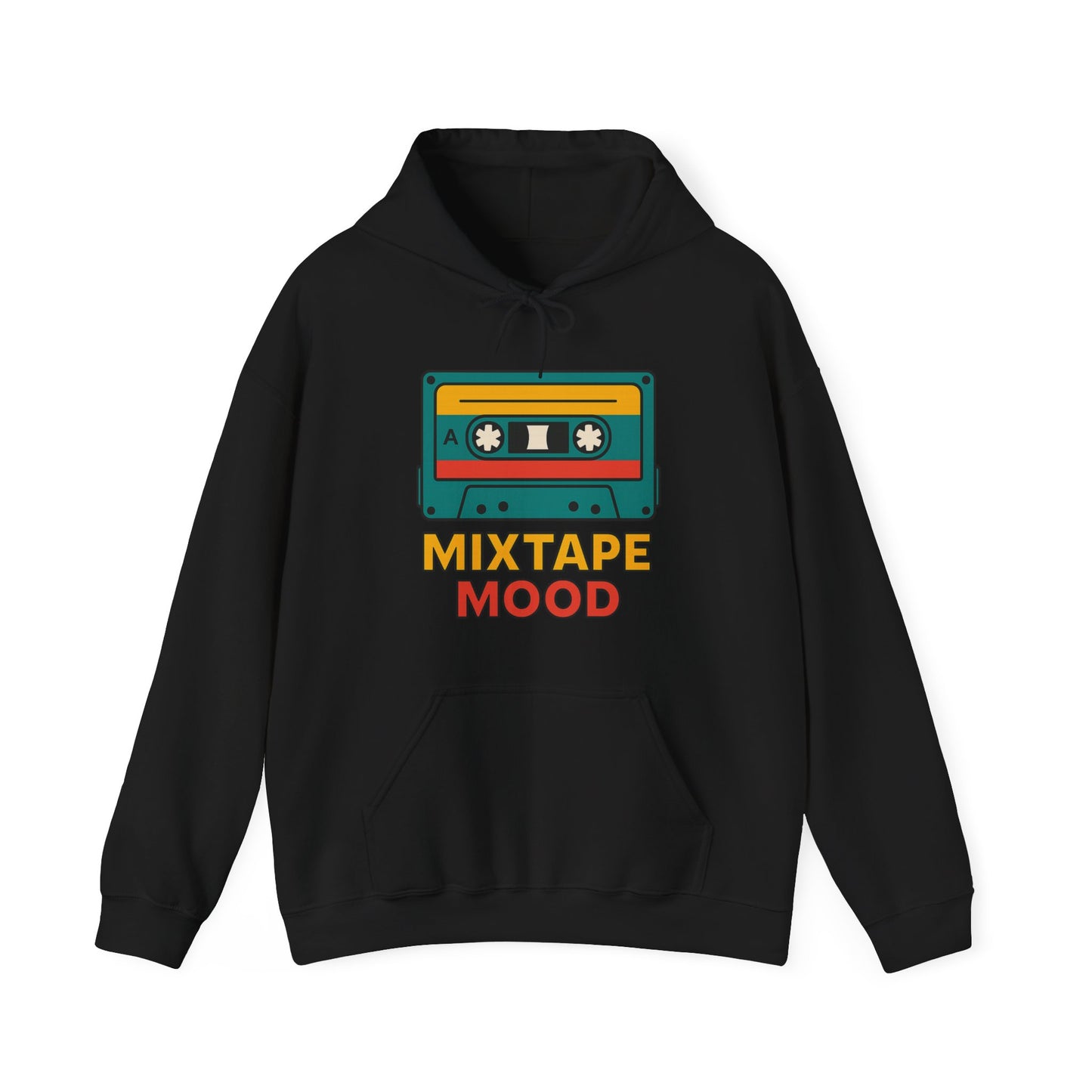Retro Mixtape Mood Hoodie – 90s Throwback Vibes for Real Ones
