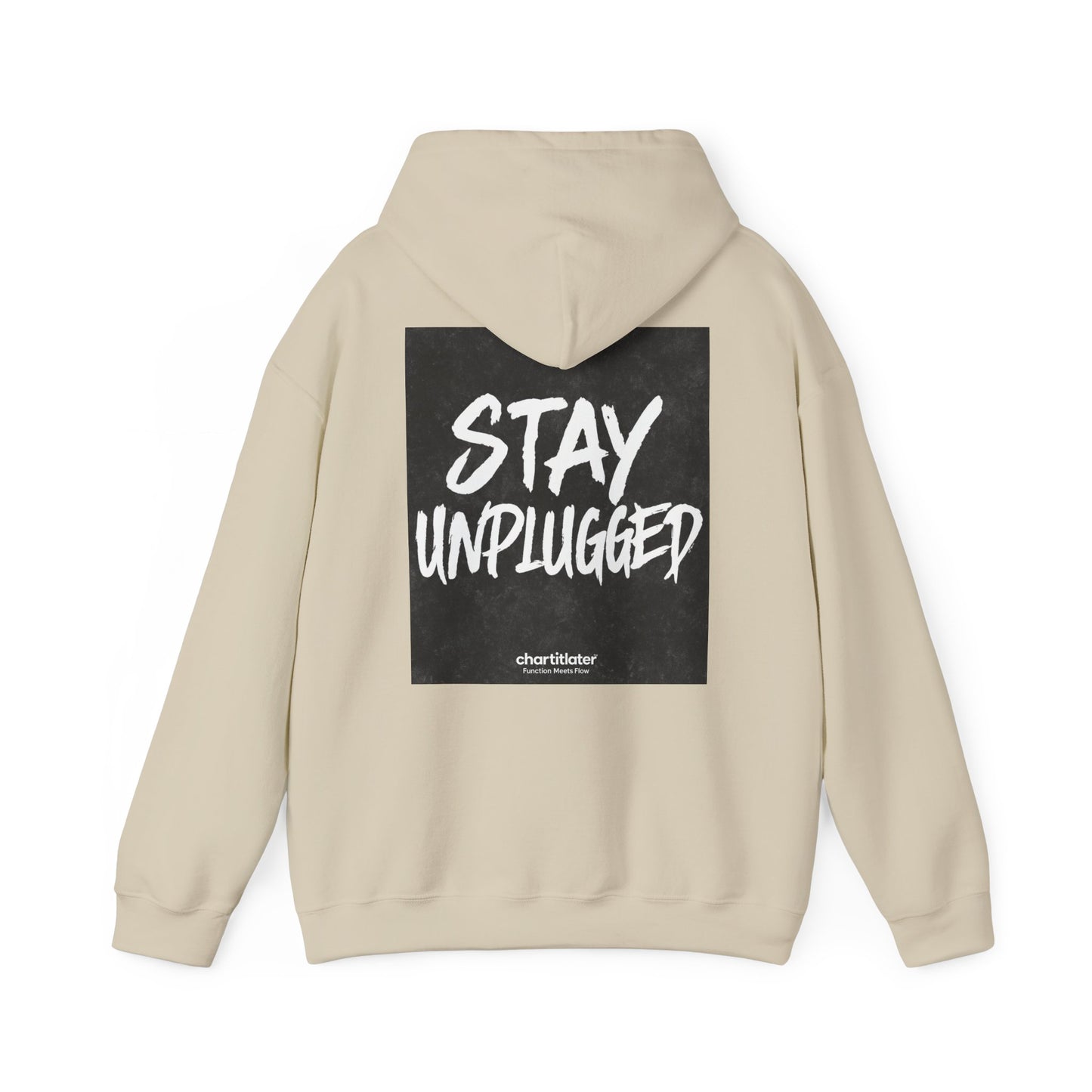 STAY UNPLUGGED Hoodie – For the Overstimulated, Under-socialized, & Proud