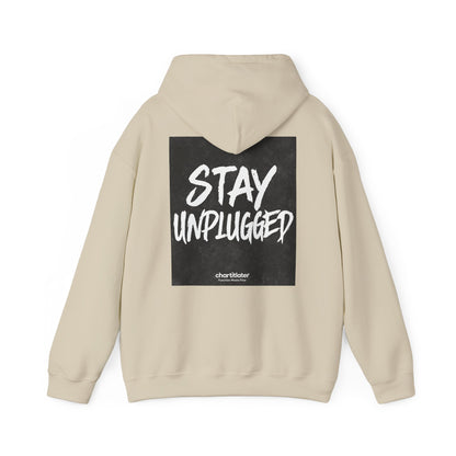 STAY UNPLUGGED Hoodie – For the Overstimulated, Under-socialized, & Proud