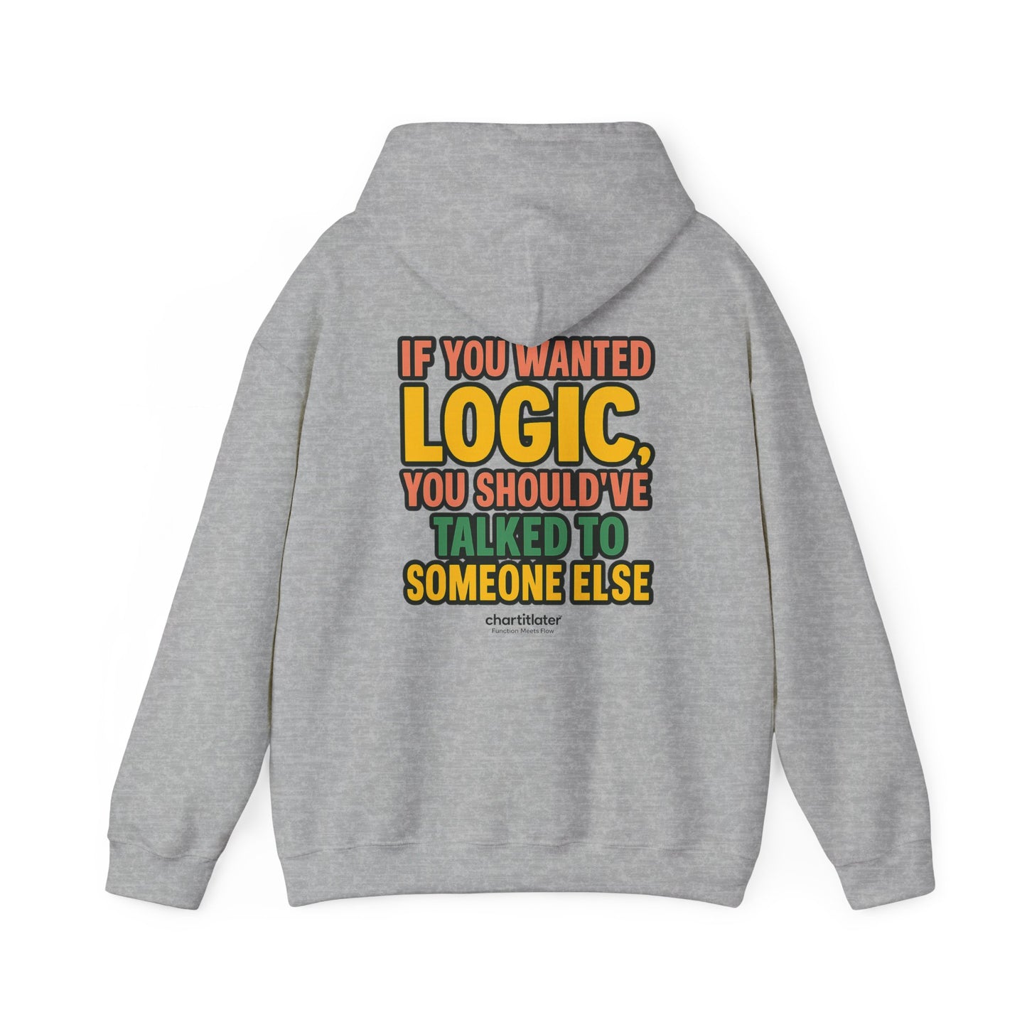 Lyrics Over Logic Hoodie – When Vibes > Common Sense