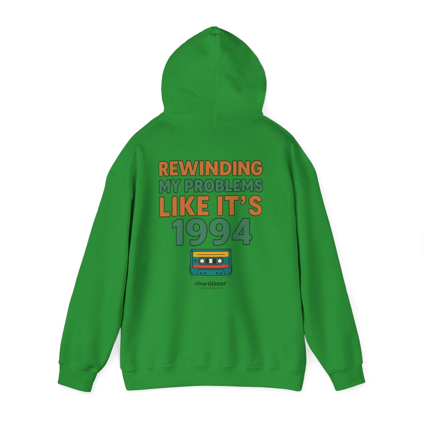 Retro Mixtape Mood Hoodie – 90s Throwback Vibes for Real Ones
