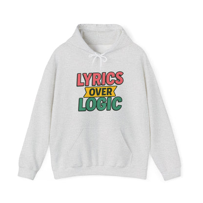 Lyrics Over Logic Hoodie – When Vibes > Common Sense