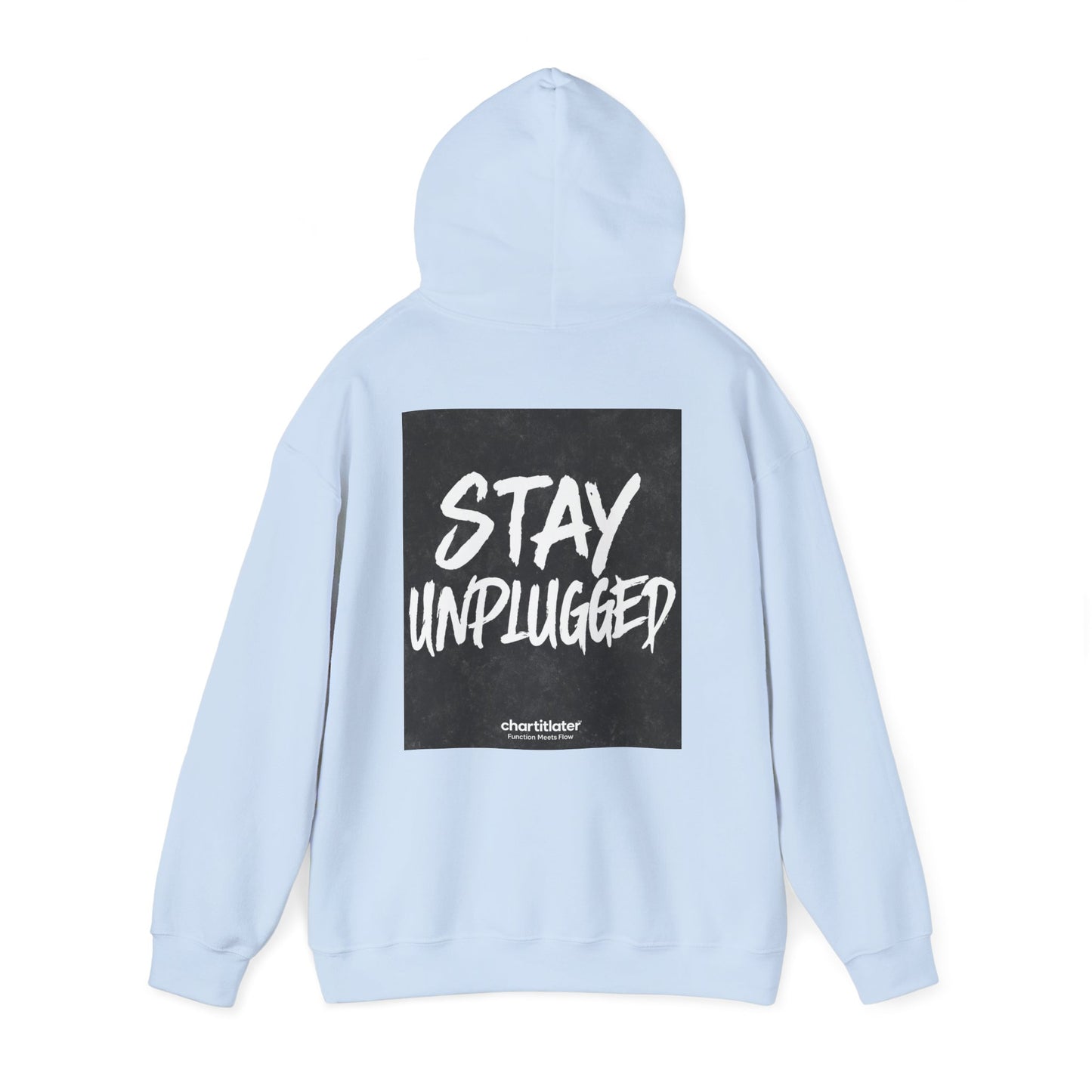 STAY UNPLUGGED Hoodie – For the Overstimulated, Under-socialized, & Proud